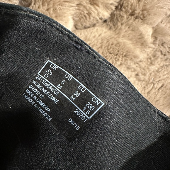 Black suede leather heeled booties by Clarks - Picture 8 of 10